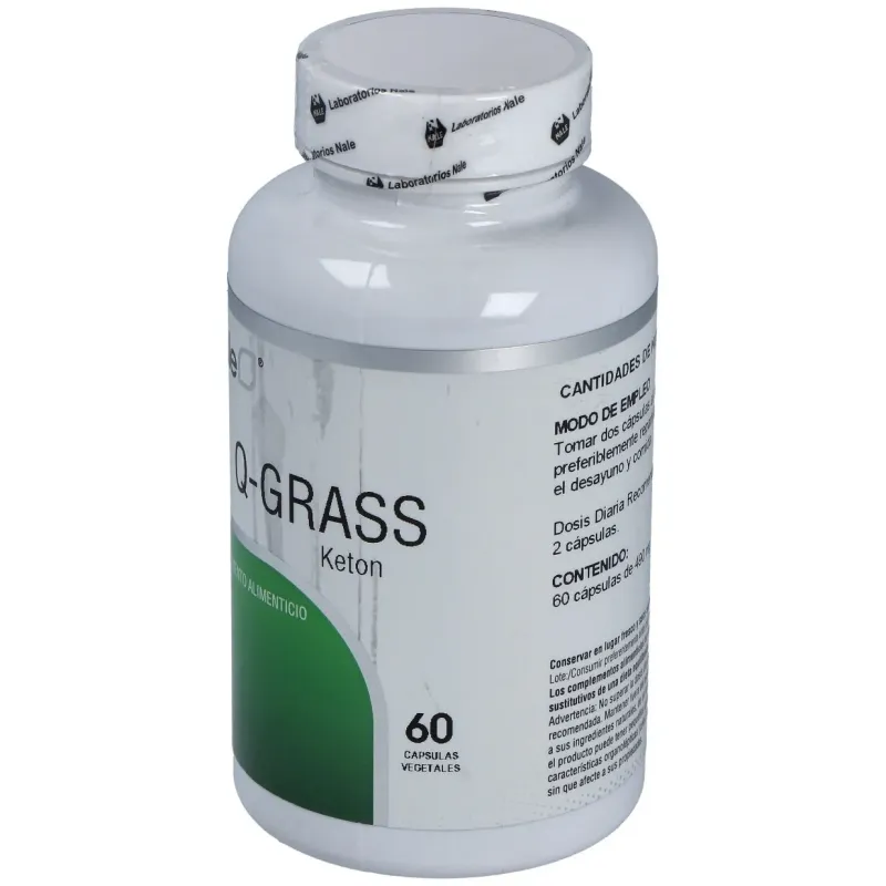 Nale q-grass ketone cetona frambuesa 60caps | Farmacia Barata Nale q-grass ketone cetona frambuesa 60caps | Farmacia Barata