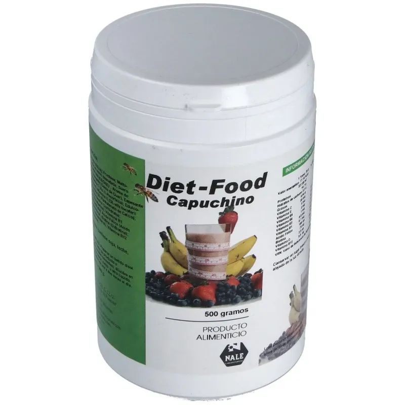 Diet food batido sabor capuccino 500gr | Farmacia Barata