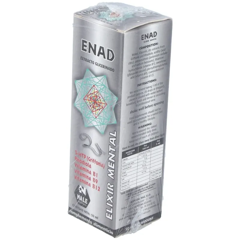 Nale enad elixir mental 50ml | Farmacia Barata Nale enad elixir mental 50ml | Farmacia Barata