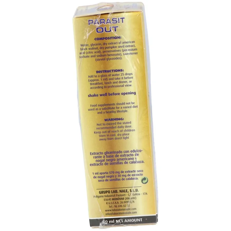 Nale parasit out 50ml | Farmacia Barata Nale parasit out 50ml | Farmacia Barata