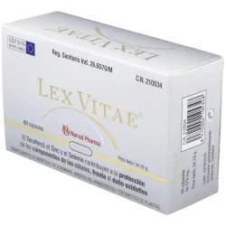 Lex vitae (uso interno) blister 60cap. | Farmacia Barata