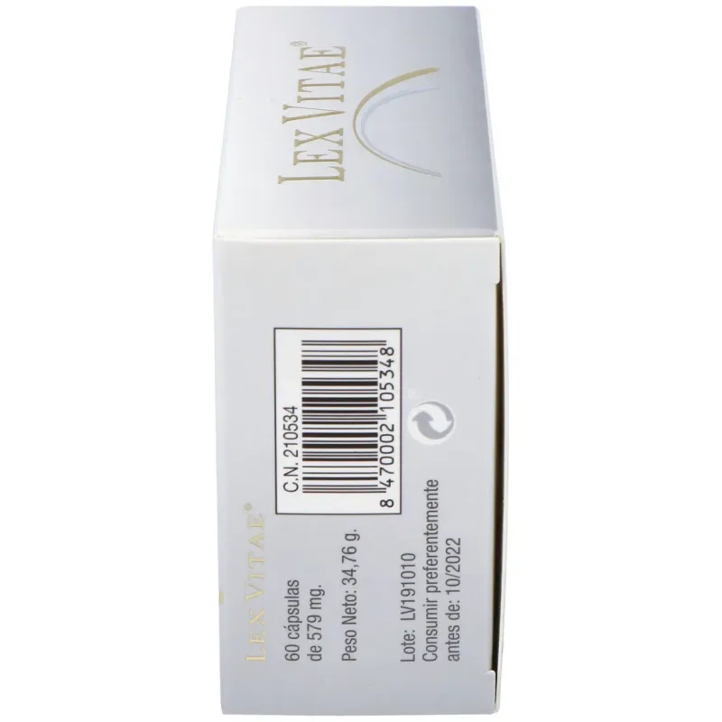 Lex vitae (uso interno) blister 60cap. | Farmacia Barata