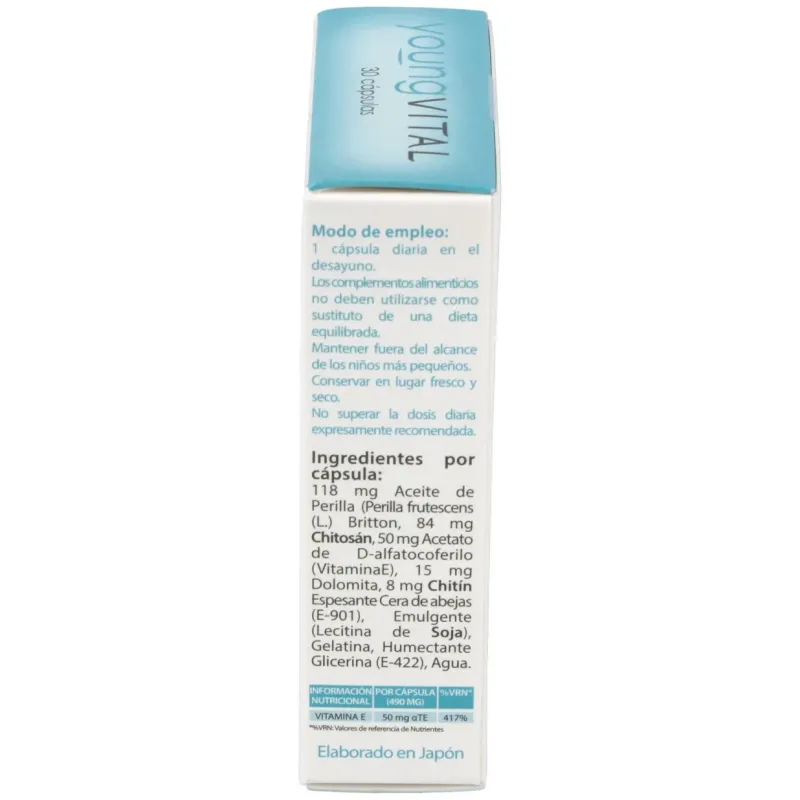 Young vital 30cap. | Farmacia Barata