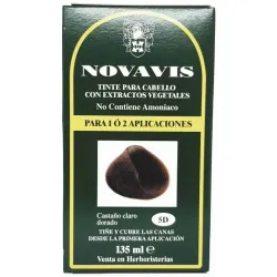 Tinte novavis 5d castaño claro dorado 120ml.