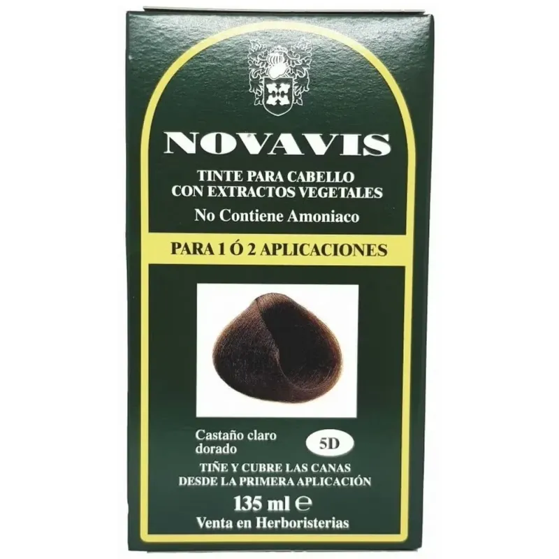 Tinte novavis 5d castaño claro dorado 120ml. | Farmacia Barata