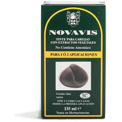 Tinte novavis 5c castaño claro ceniza 120ml.