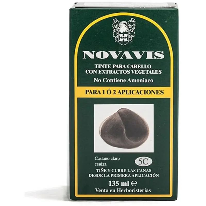 Tinte novavis 5c castaño claro ceniza 120ml. | Farmacia Barata Tinte novavis 5c castaño claro ceniza 120ml. | Farmacia Barata