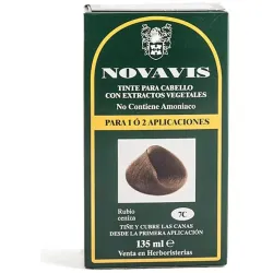 Tinte novavis 7c rubio ceniza 120ml.