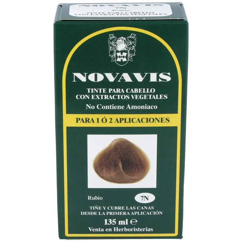 Tinte novavis 7n rubio 120ml. | Farmacia Barata