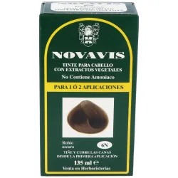Novavis tinte vegetal 6n rubio oscuro 135ml