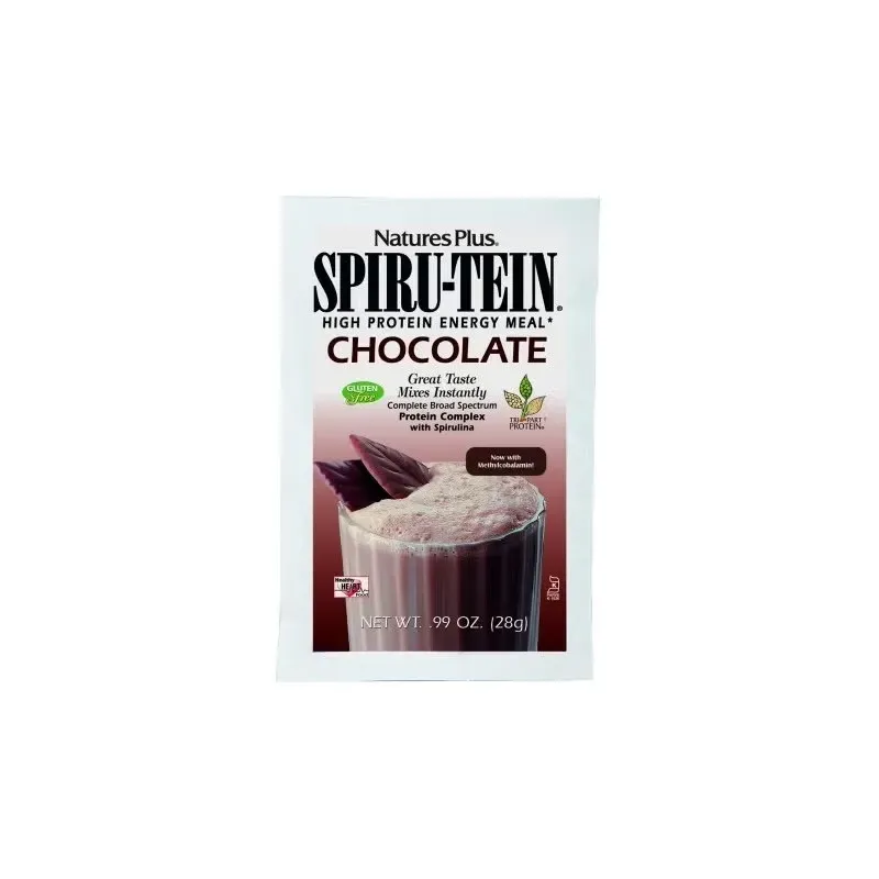 Nature's plus spiru-tein chocolate 28g | Farmacia Barata