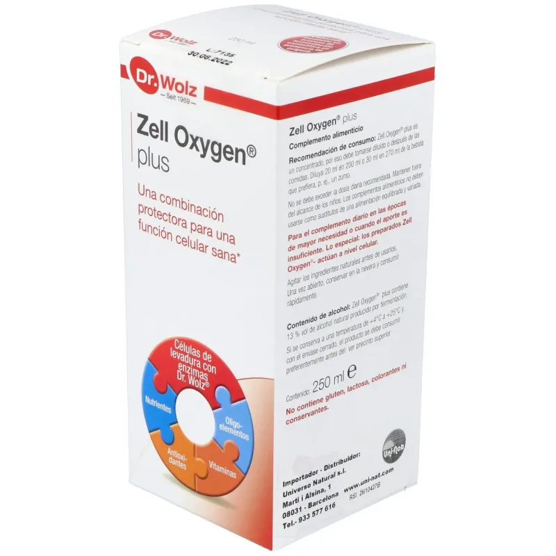 Dr. wolz zell oxygen plus 250ml | Farmacia Barata Dr. wolz zell oxygen plus 250ml | Farmacia Barata