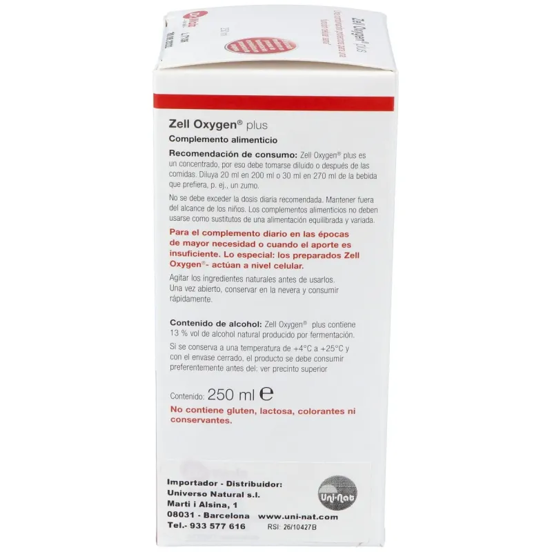 Dr. wolz zell oxygen plus 250ml | Farmacia Barata Dr. wolz zell oxygen plus 250ml | Farmacia Barata