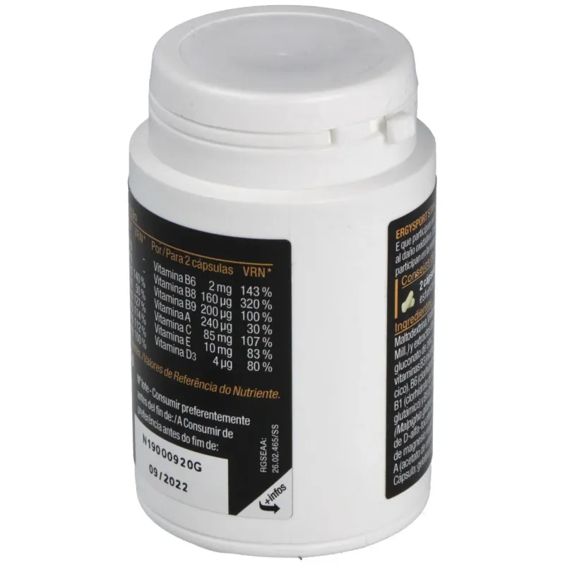Ergysport stim 60 capsulas | Farmacia Barata