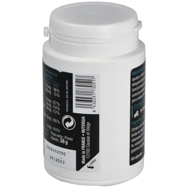 Nutergia ergysport recup 60caps | Farmacia Barata