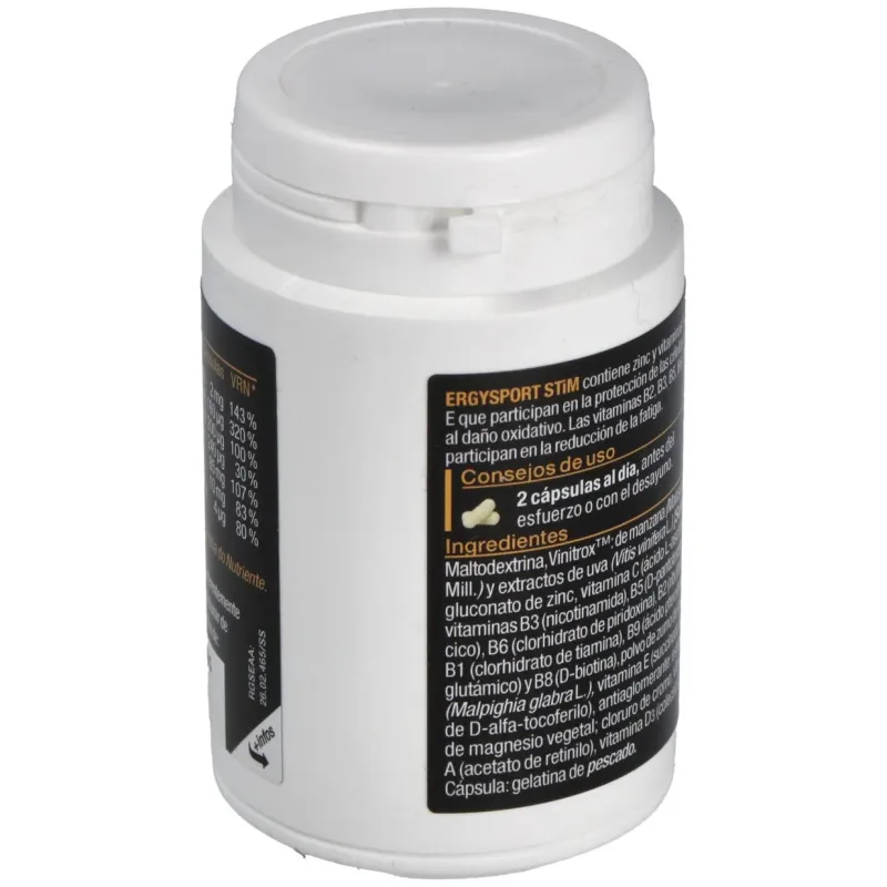 Ergysport stim 60 capsulas | Farmacia Barata