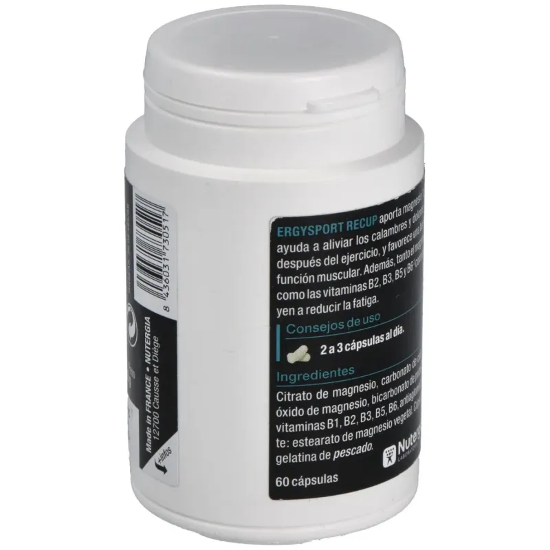 Nutergia ergysport recup 60caps | Farmacia Barata