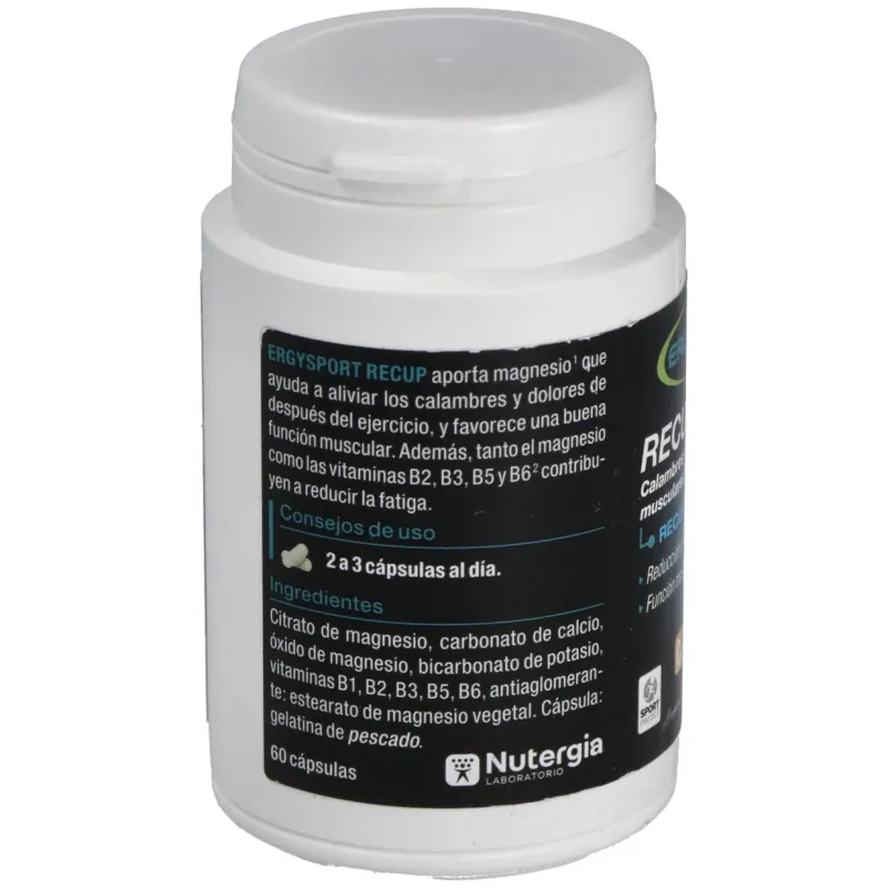 Nutergia ergysport recup 60caps | Farmacia Barata