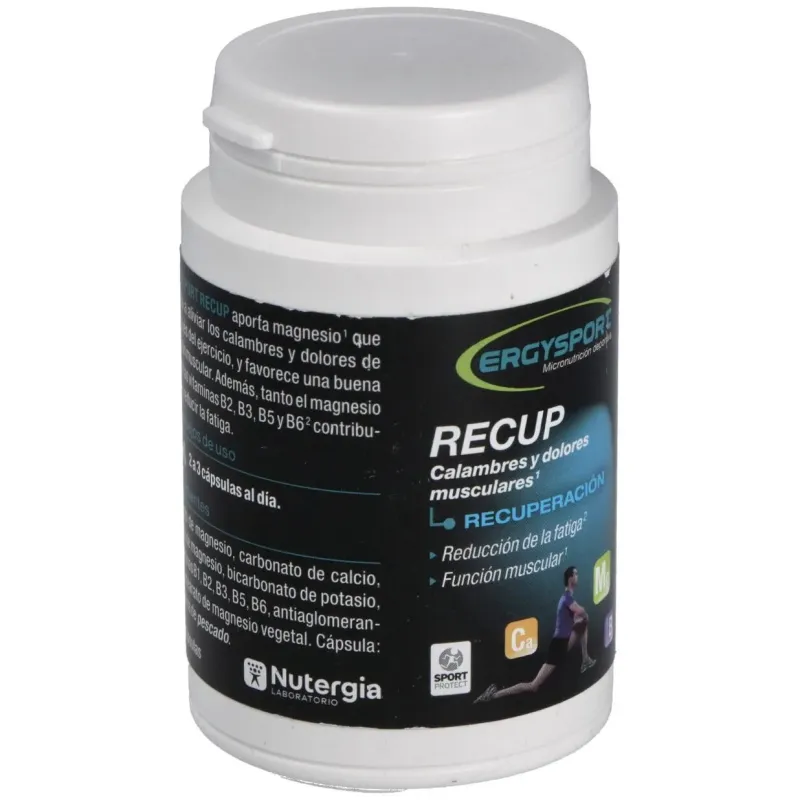 Nutergia ergysport recup 60caps | Farmacia Barata