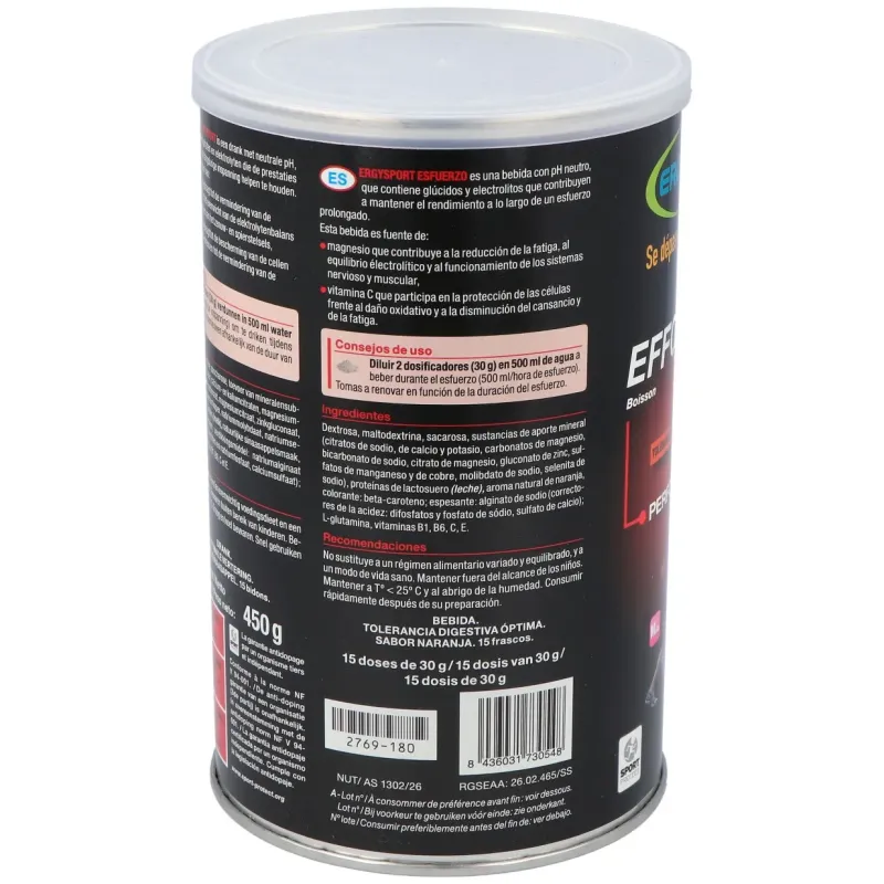 Nutergia ergysport esfuerzo 450g | Farmacia Barata