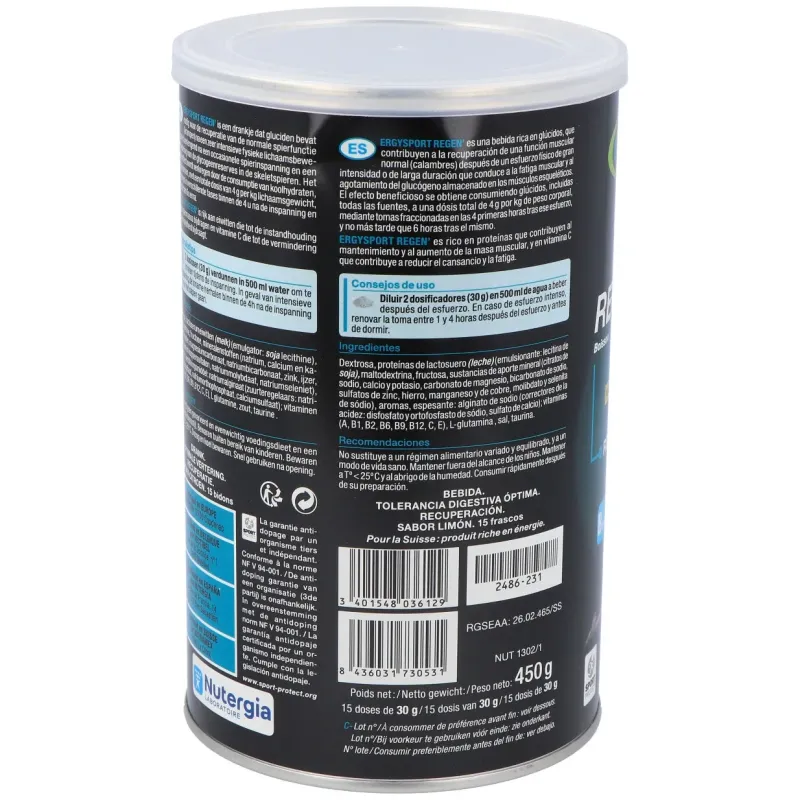 Ergysport regen 450gr. | Farmacia Barata Ergysport regen 450gr. | Farmacia Barata