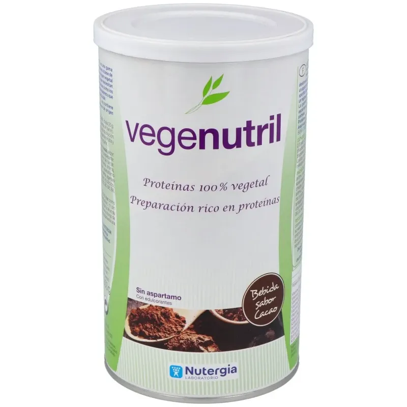Nutergia vegenutril bebida de cacao tarro de 300g | Farmacia Barata Nutergia vegenutril bebida de cacao tarro de 300g | Farmacia Barata