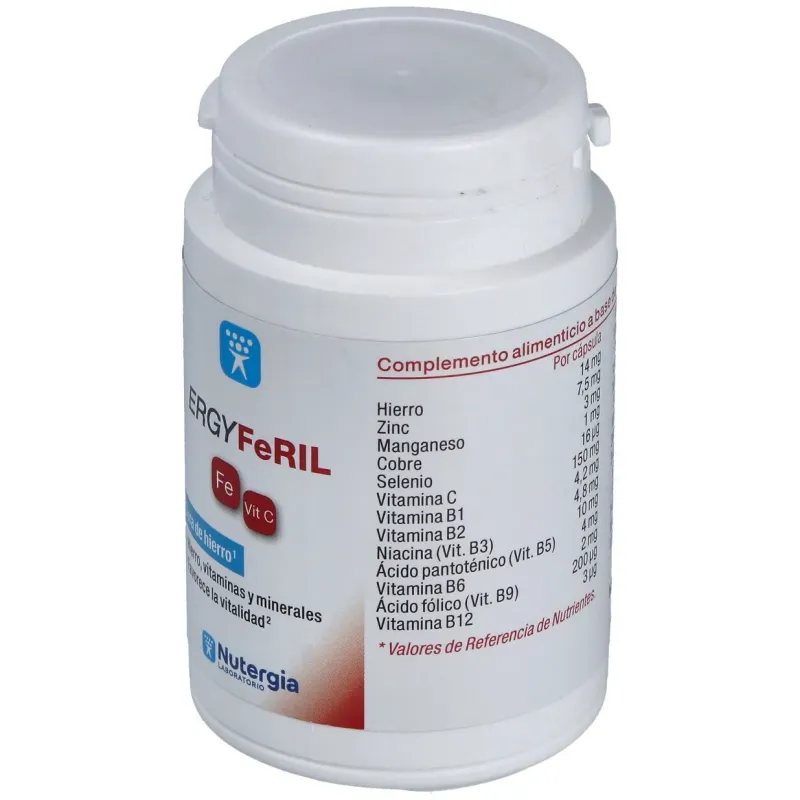 Nutergia ergyferil 60cáps | Farmacia Barata