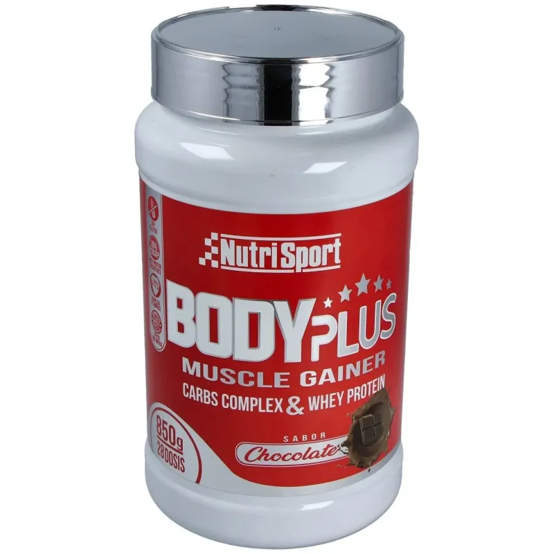 Nutrisport bodyplus weight gainer chocolate 850g | Farmacia Barata Nutrisport bodyplus weight gainer chocolate 850g | Farmacia Barata