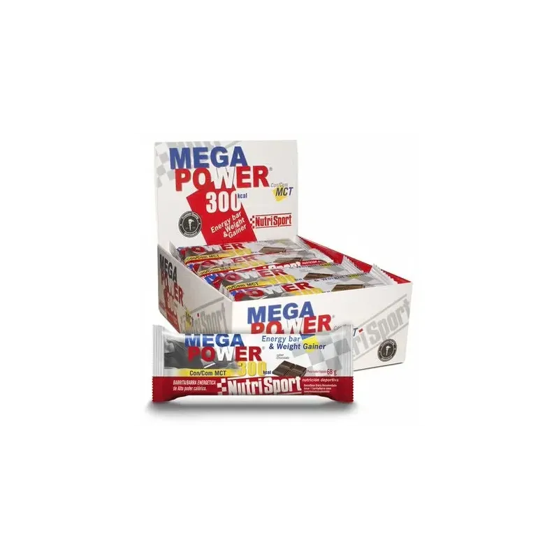 Nutrisport megapower bar chocolate 12 barritas | Farmacia Barata Nutrisport megapower bar chocolate 12 barritas | Farmacia Barata