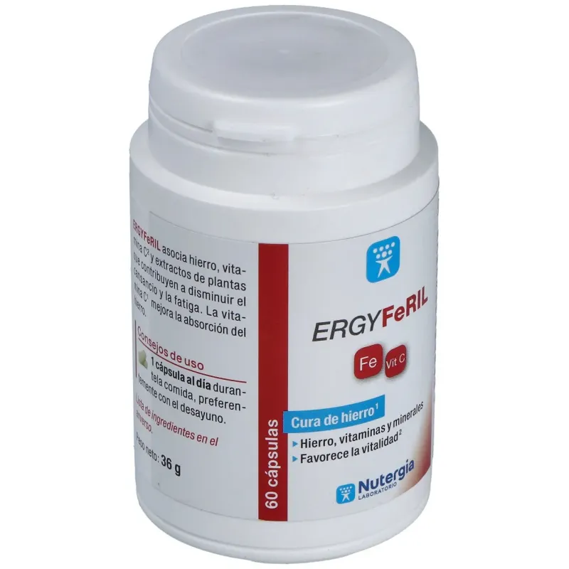 Nutergia ergyferil 60cáps | Farmacia Barata