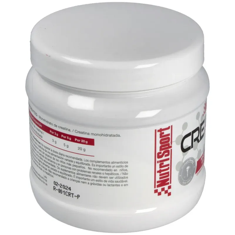 Nutrisport creatina monohidrato creatina polvo 400g | Farmacia Barata