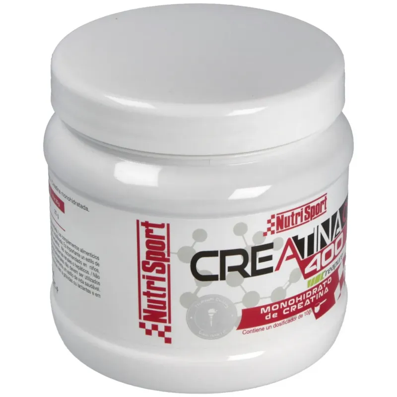 Nutrisport creatina monohidrato creatina polvo 400g | Farmacia Barata