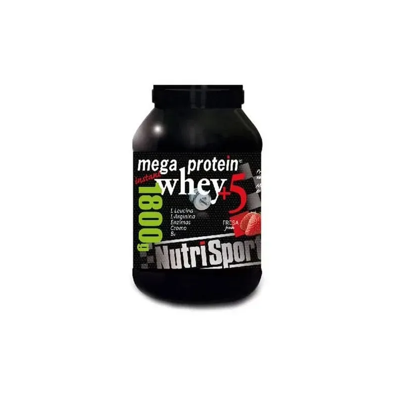 Nutrisport mega protein whey 5 fresa 900g | Farmacia Barata Nutrisport mega protein whey 5 fresa 900g | Farmacia Barata