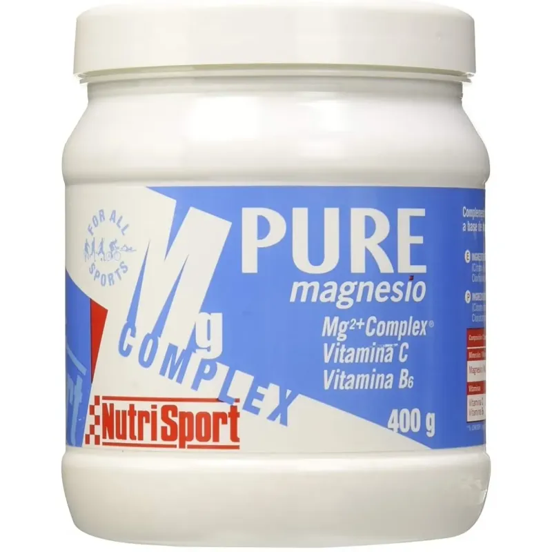 Nutrisport magnesio pure 400g resistencia | Farmacia Barata