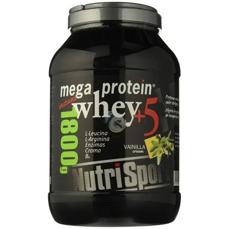Nutrisport mega protein whey 5 vainilla 1800g | Farmacia Barata Nutrisport mega protein whey 5 vainilla 1800g | Farmacia Barata