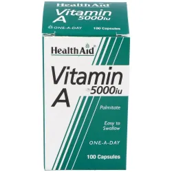 Vit a 5000ui con vit d 400ui 100cap. health aid