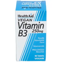 Healthaid vitamina b3 (niacinamida) 250mg 90comp
