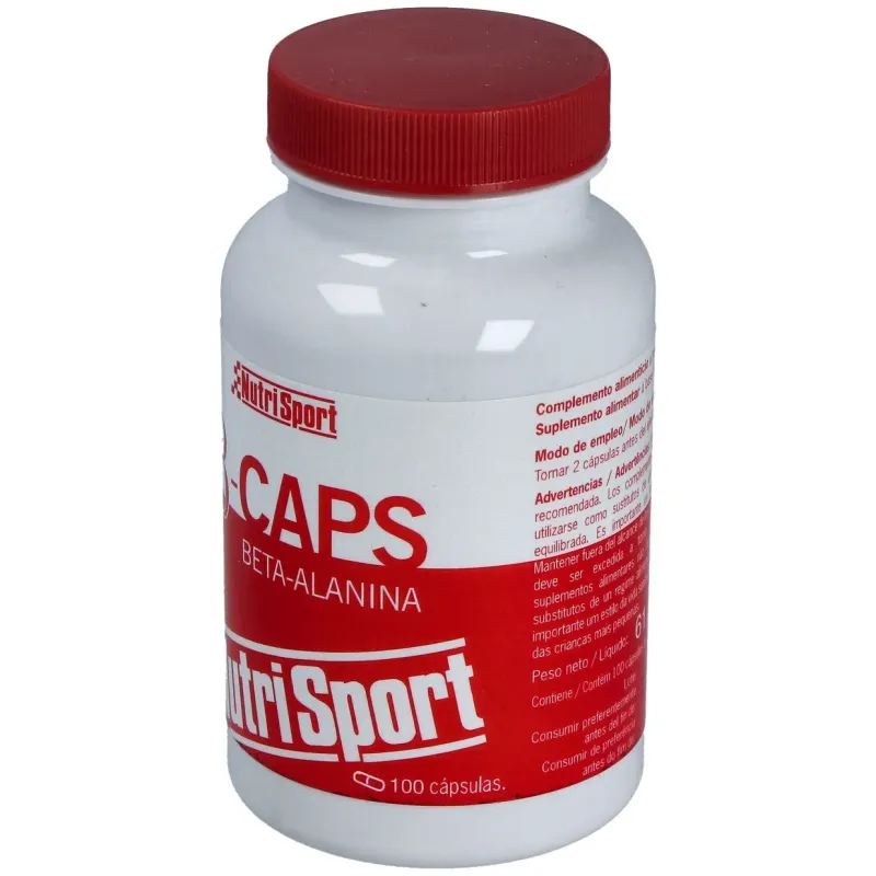 Nutrisport betaalanina 100 caps | Farmacia Barata