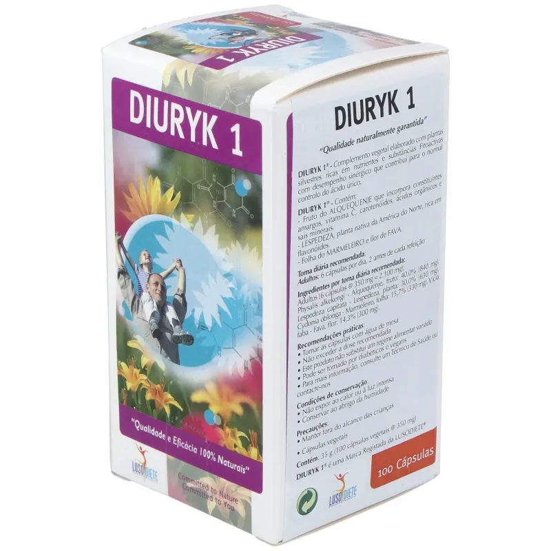 Lusodiete diurik 1 100caps | Farmacia Barata