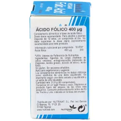 Acido folico 90comp. health aid | Farmacia Barata
