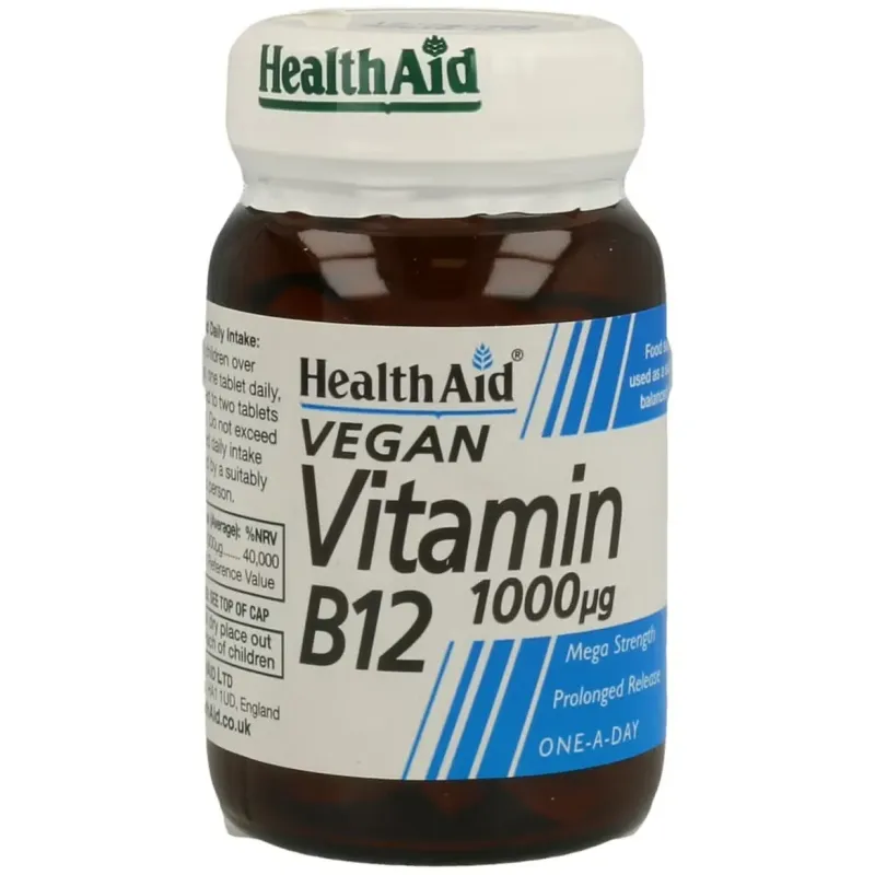 Healthaid vitamina b12 1 000 ui 50 comprimidos | Farmacia Barata Healthaid vitamina b12 1 000 ui 50 comprimidos | Farmacia Barata