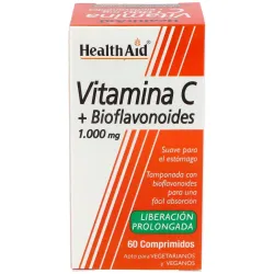 Vit c + bioflavonoides 60comp. health aid