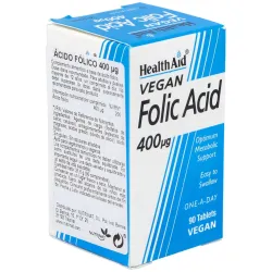 Acido folico 90comp. health aid | Farmacia Barata