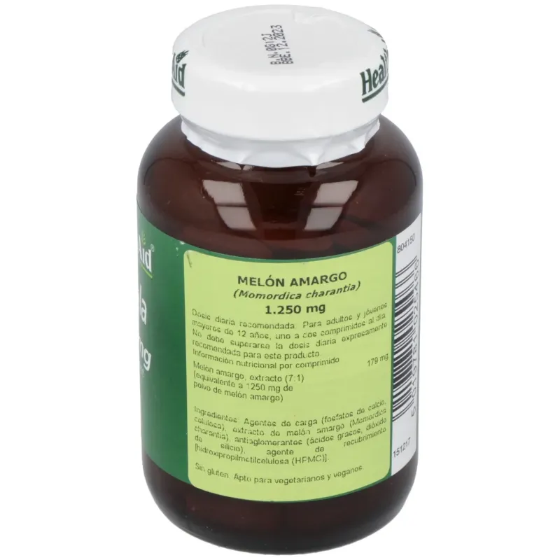 Melon amargo ext.estand. 60comp. health aid | Farmacia Barata