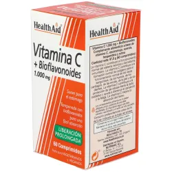 Vit c + bioflavonoides 60comp. health aid | Farmacia Barata Vit c + bioflavonoides 60comp. health aid | Farmacia Barata