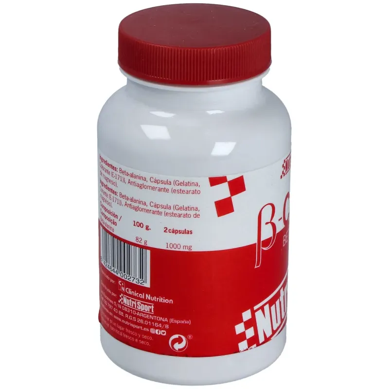 Nutrisport betaalanina 100 caps | Farmacia Barata