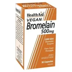 Healthaid bromelina 30 capsulas nutrinat