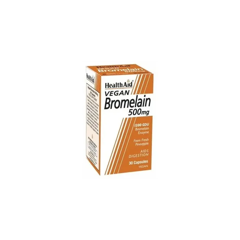Healthaid bromelina 30 capsulas nutrinat | Farmacia Barata