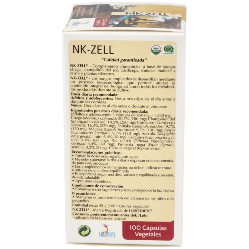 Nk-zell 100cap. lusodiete | Farmacia Barata Nk-zell 100cap. lusodiete | Farmacia Barata