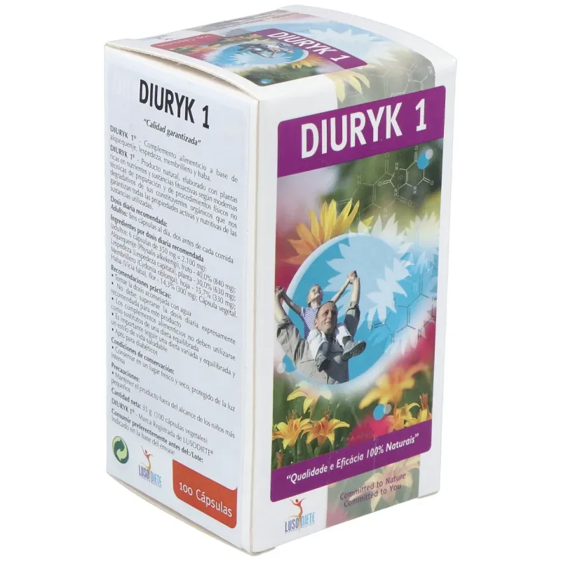 Lusodiete diurik 1 100caps | Farmacia Barata